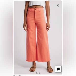 Billabong Salmon Wide Leg Pants - Size 25